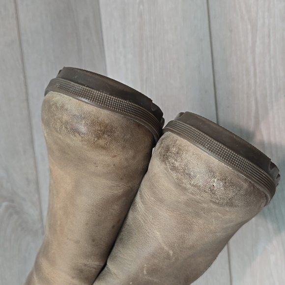 Sorel Women Ankle Leather Joan of Arctic Hidden Boots shoes sz 6.5 - Picture 4 of 13